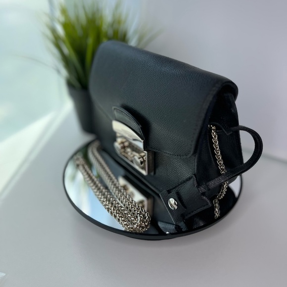 Furla Metropolis Black Crossbody Bag - Picture 5 of 17